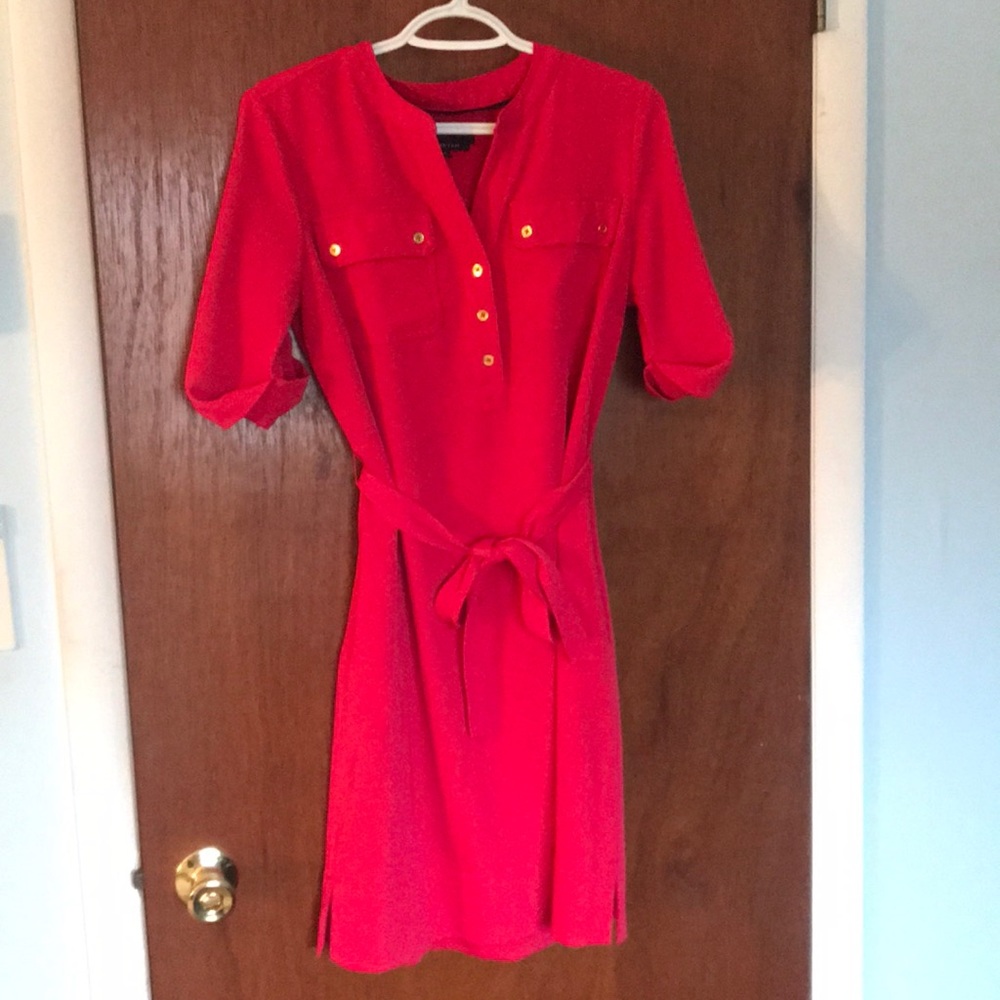 Pink dress perfect for work